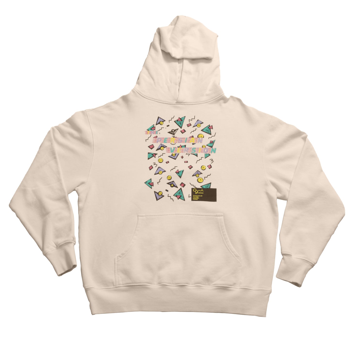 The - Persian - Version - Official Movie Wear - Hoodie - Cream - Front - Neds Melrose