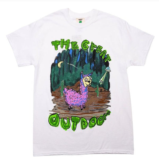 After School Special - Great Outdoors - T-shirt - White - Front - B2SS - Neds Melrose