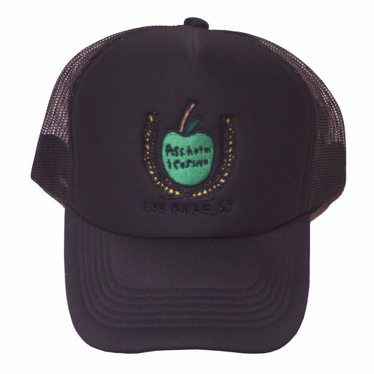After School Special - Green Apple - Hat - Adjustable - Black - Front - B2SS - Neds Melrose